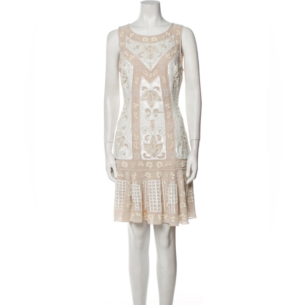 Needle&Tread Dress Size 2 Embellished Chiffon